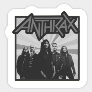 Anthrax Classic Style Sticker